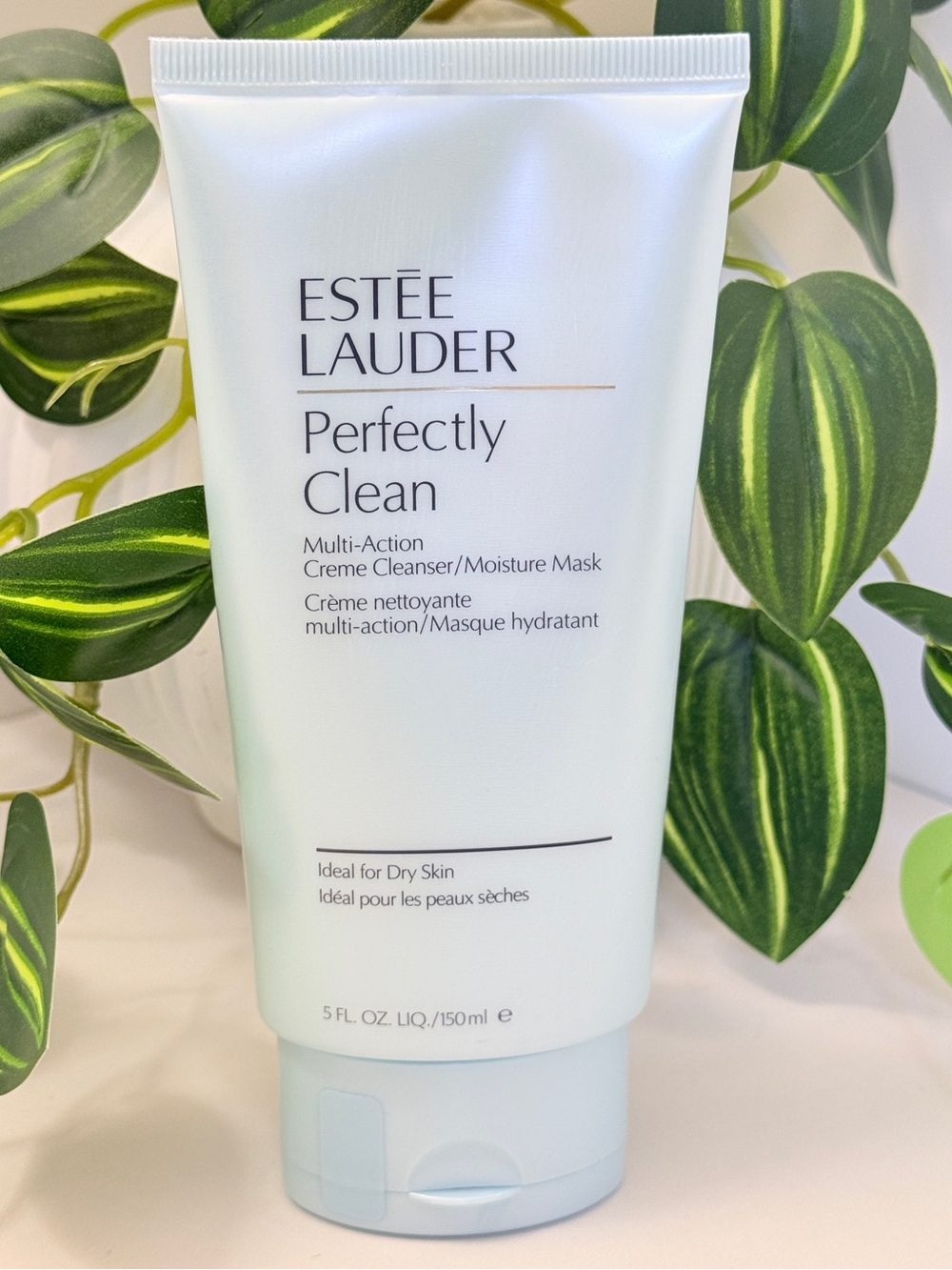 Estee Lauder Perfectly Clean Multi-Action Creme Cleanser/Moisture Mask 5oz/150ml